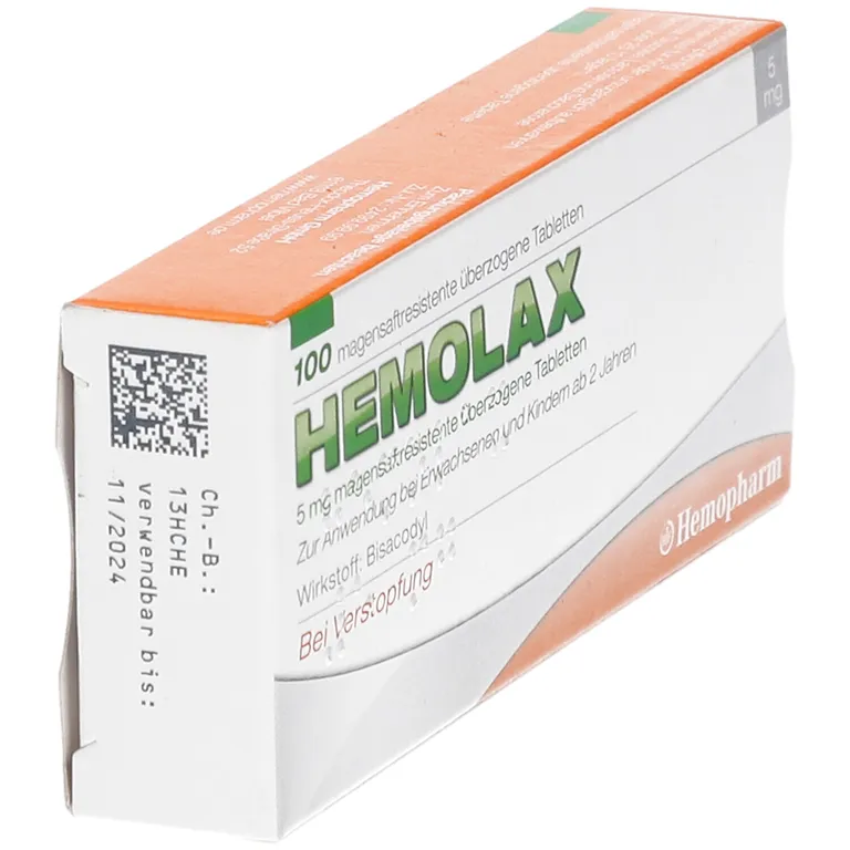 Shopapotheke Hemolax 5mg Dragees