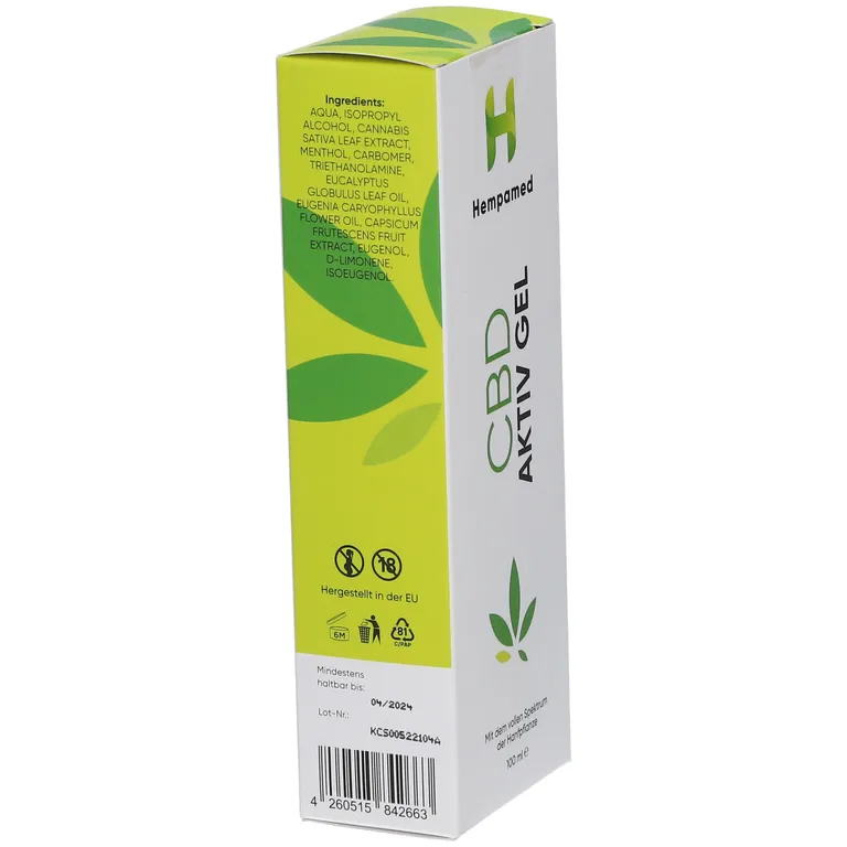 Shopapotheke Hempamed CBD AKTIV GEL