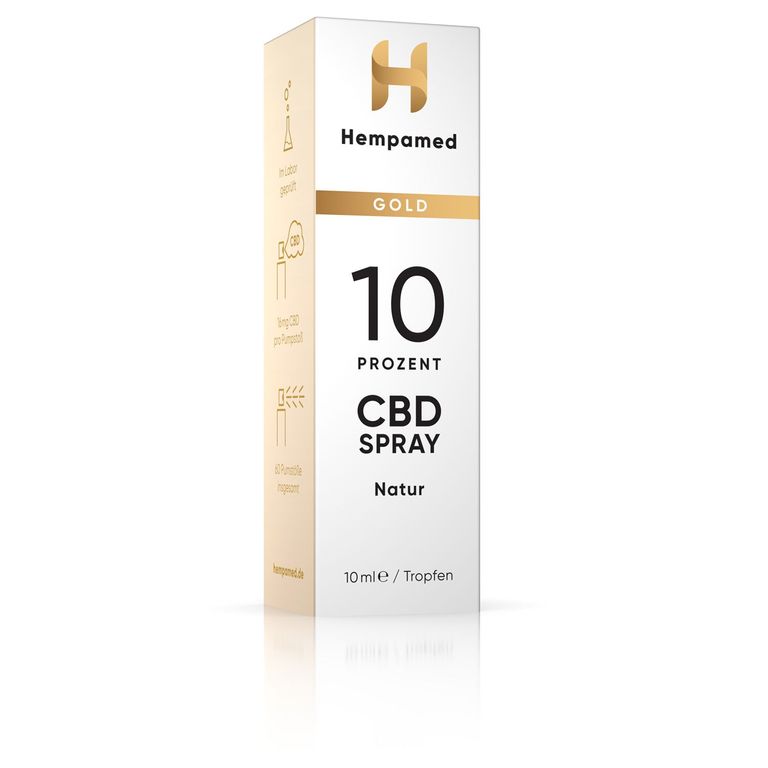 Shopapotheke Hempamed Gold CBD Mundspray 10 %