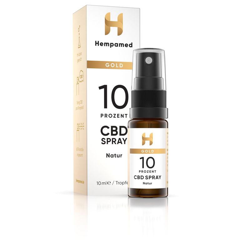 shopapotheke Hempamed Gold CBD Mundspray 10 %