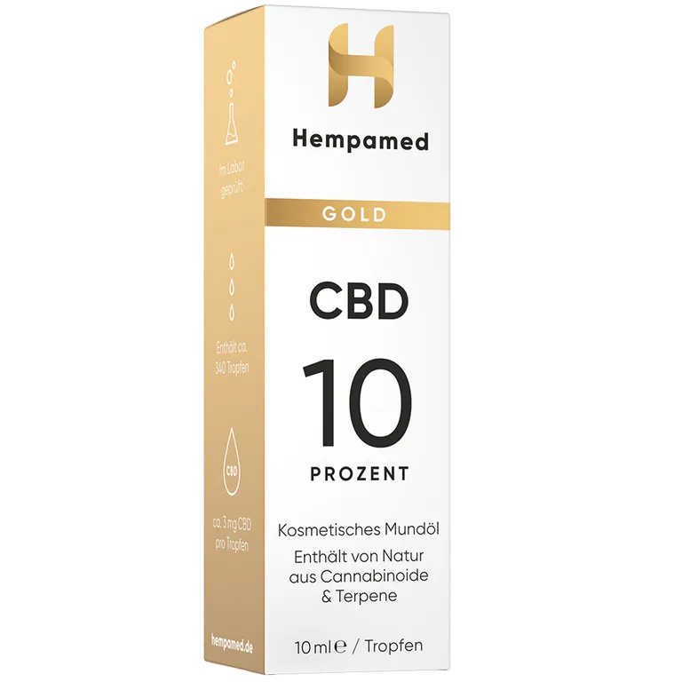 Shopapotheke Hempamed Gold CBD Öl 10 %
