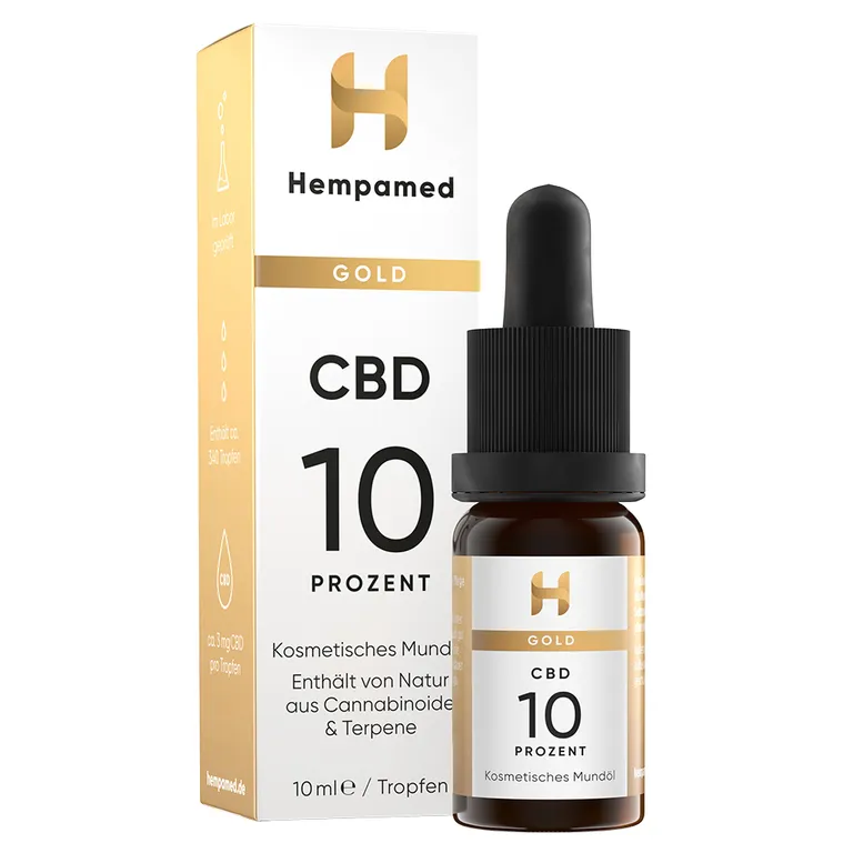 shopapotheke Hempamed Gold CBD Öl 10 %