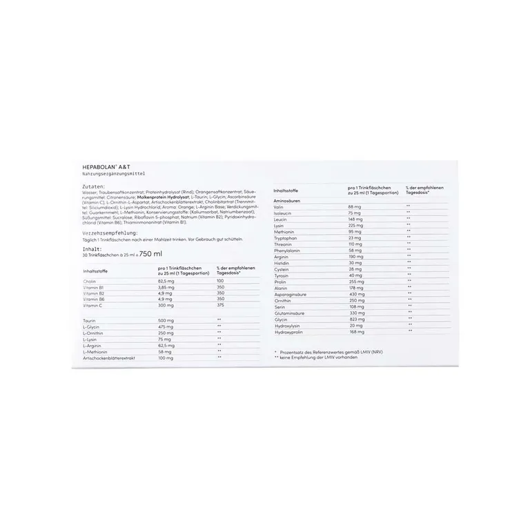 Shopapotheke Hepabolan® A&T