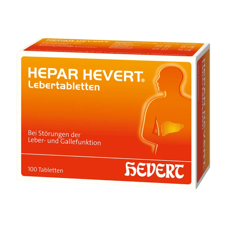 shopapotheke Hepar Hevert Lebertabletten
