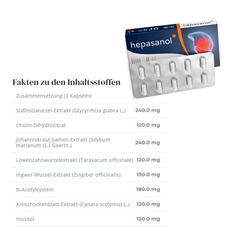 Shopapotheke Hepasanol Leber