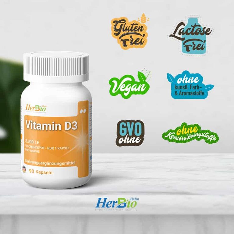 Shopapotheke HerbBio Vitamin D3 5000 I.E