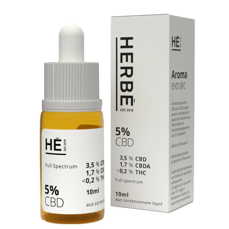 shopapotheke HERBÉ CBD Öl 5 %