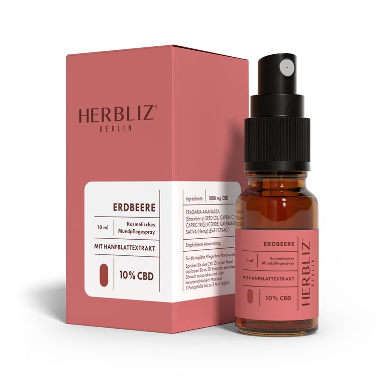 shopapotheke HERBLIZ Erdbeere CBD Öl