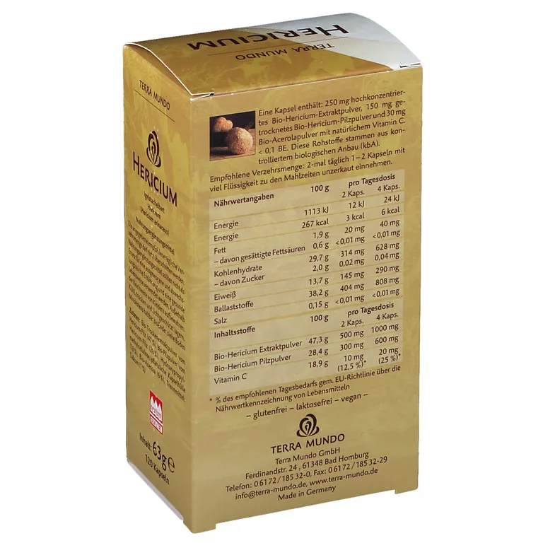 Shopapotheke Hericium Bio Vitalpilz