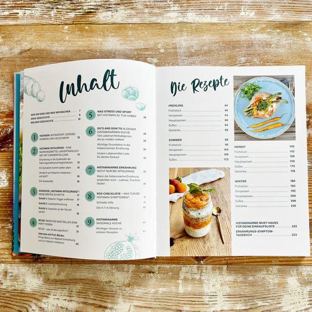 Shopapotheke Histamin-Intoleranz Kochbuch & Ratgeber