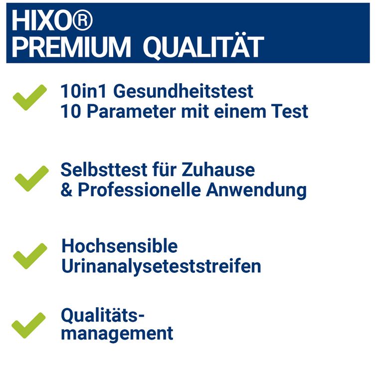 Shopapotheke HIXO 10in1 Gesundheitstest Urin