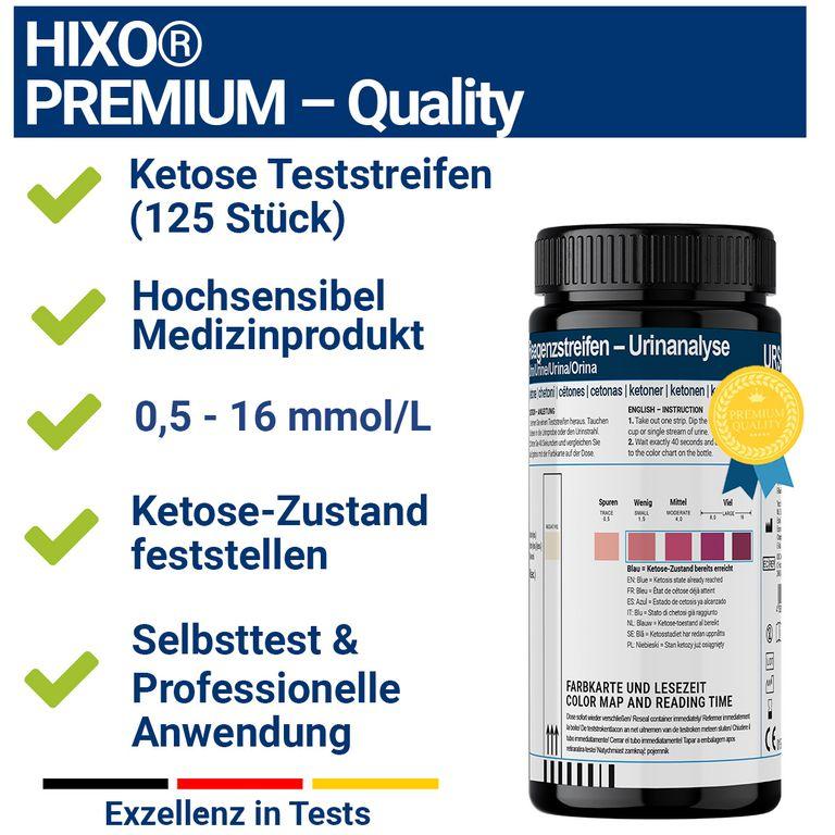 Shopapotheke HIXO Ketone Teststreifen Urintest