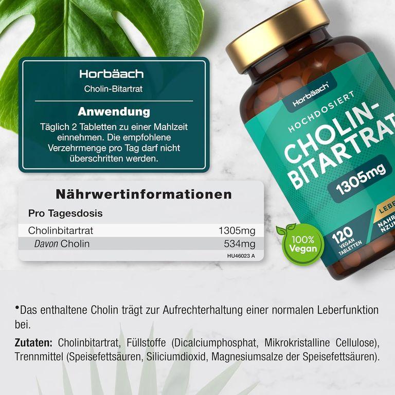 Shopapotheke Horbaach Cholin Hochdosiert Tabletten
