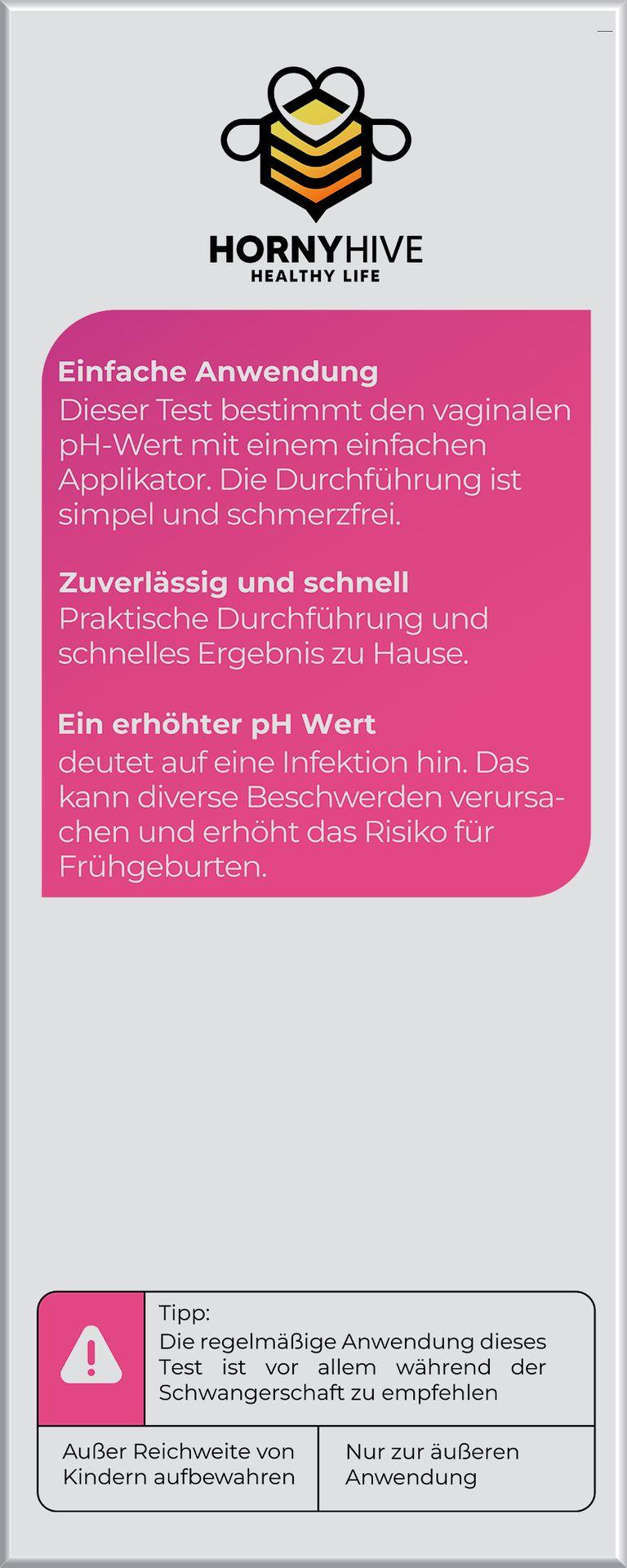 Shopapotheke Horny Hive Vaginaler PH-Wert-Test