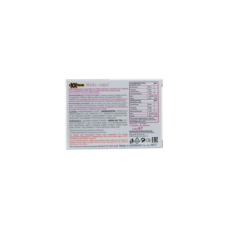 Shopapotheke HOT *Exxtreme Libido Caps* For Women