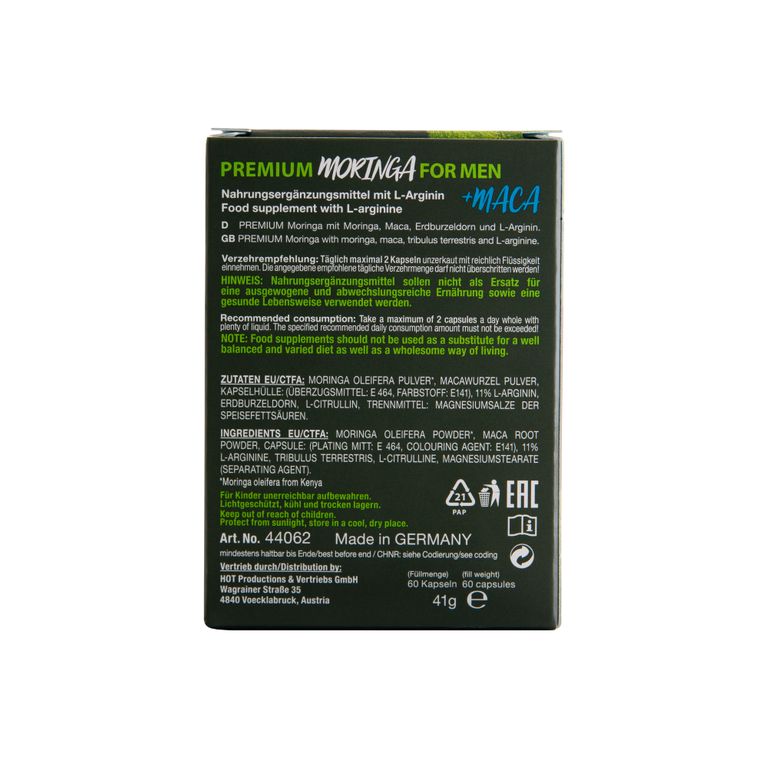 Shopapotheke Hot - Moringa Man Libido Booster