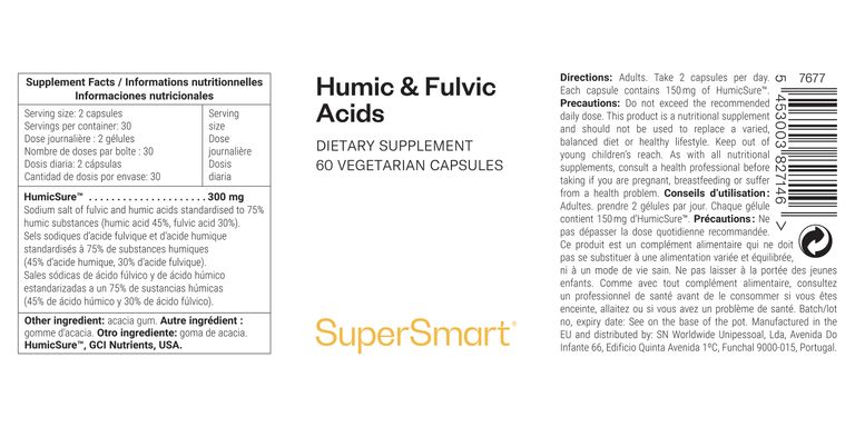 Shopapotheke Huminsäuren & Fulvinsäuren - SuperSmart