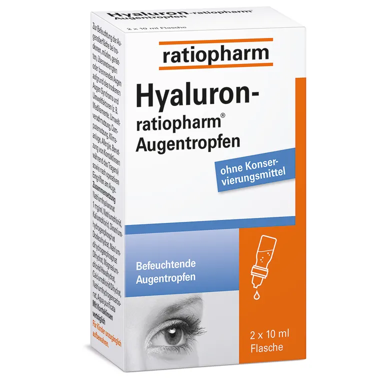 shopapotheke Hyaluron ratiopharm® Augentropfen shopapotheke Hyaluron ratiopharm® Augentropfen