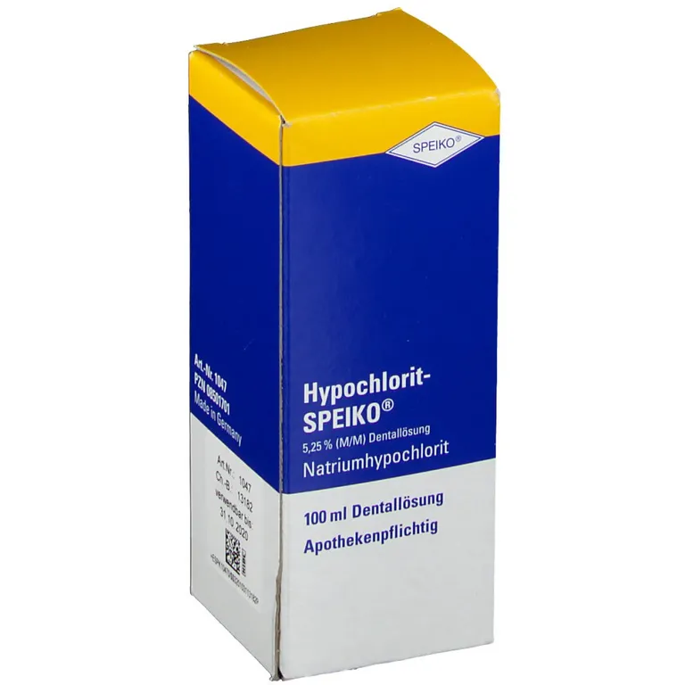 Shopapotheke Hypochlorit-SPEIKO 5 25% Dentallösung