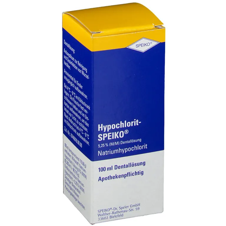 shopapotheke Hypochlorit-SPEIKO 5 25% Dentallösung