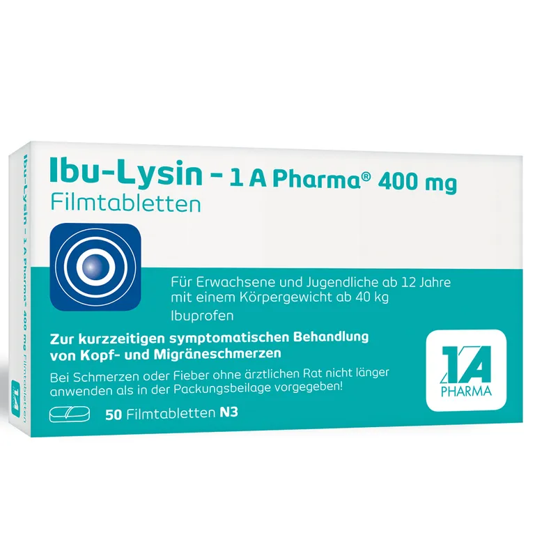 shopapotheke Ibu-Lysin - 1A Pharma® 400 mg