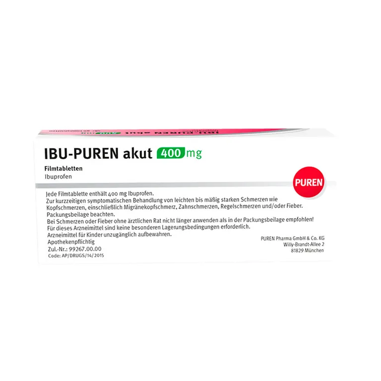 Shopapotheke IBU-PUREN AKUT 400 Mg