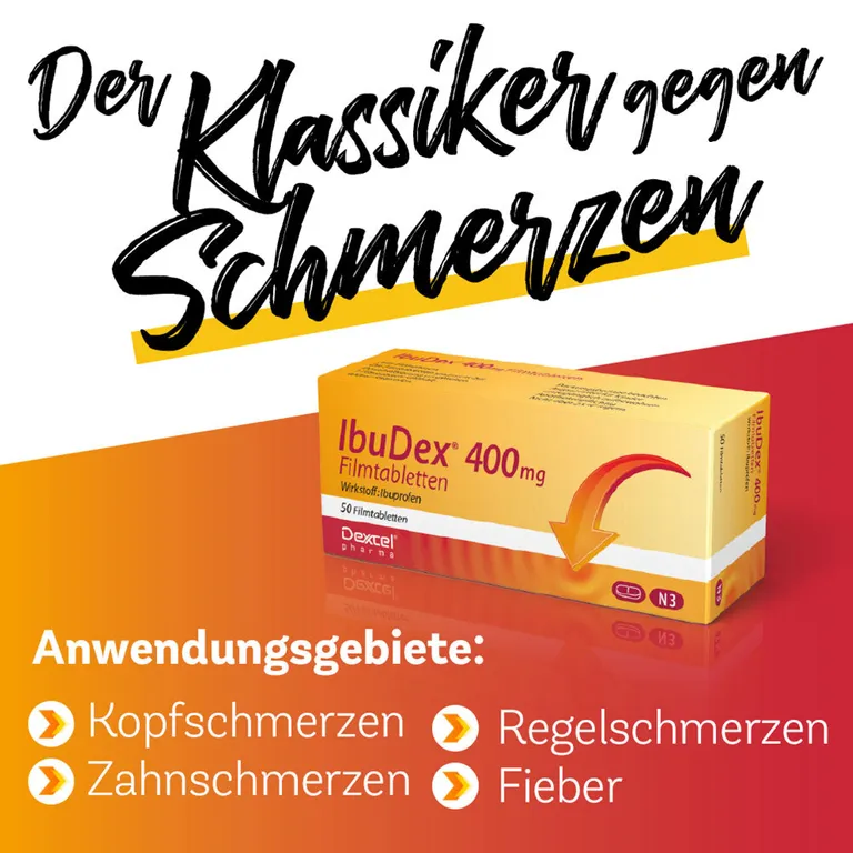 Shopapotheke IbuDex® 200 Mg