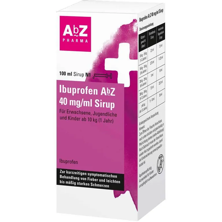shopapotheke Ibuprofen AbZ 40 mg/ml Sirup