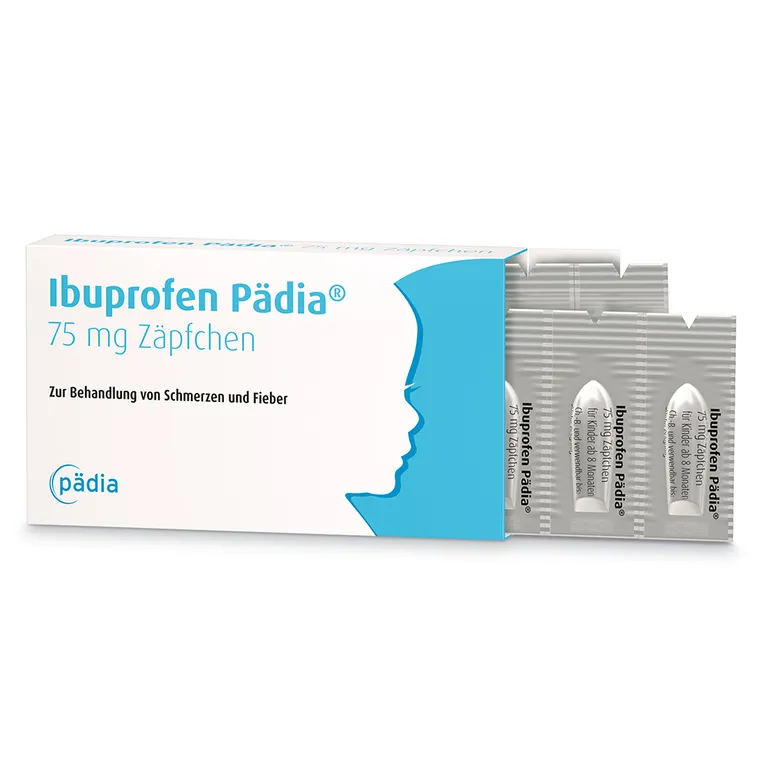 shopapotheke Ibuprofen Pädia® 75 mg Zäpfchen