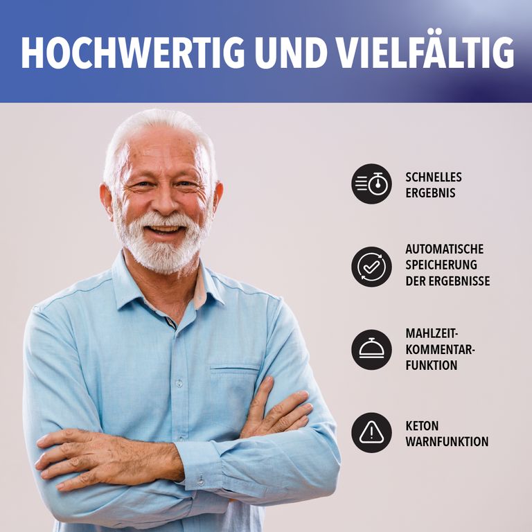 Shopapotheke IEA Medical Blutzuckermessgerät Set