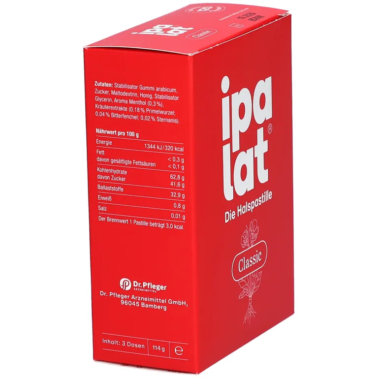 Shopapotheke Ipalat® Halspastillen Classic