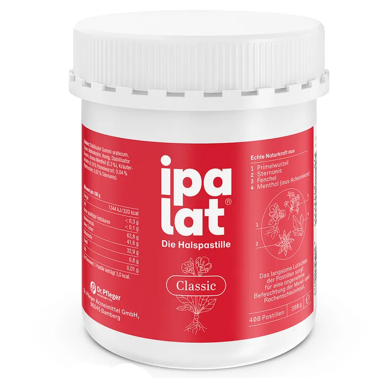 shopapotheke ipalat® Halspastillen classic