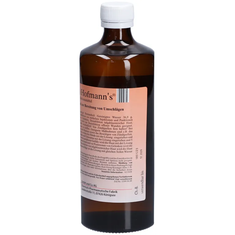 Shopapotheke Isopropylalkohol 70 % Hofmanns®