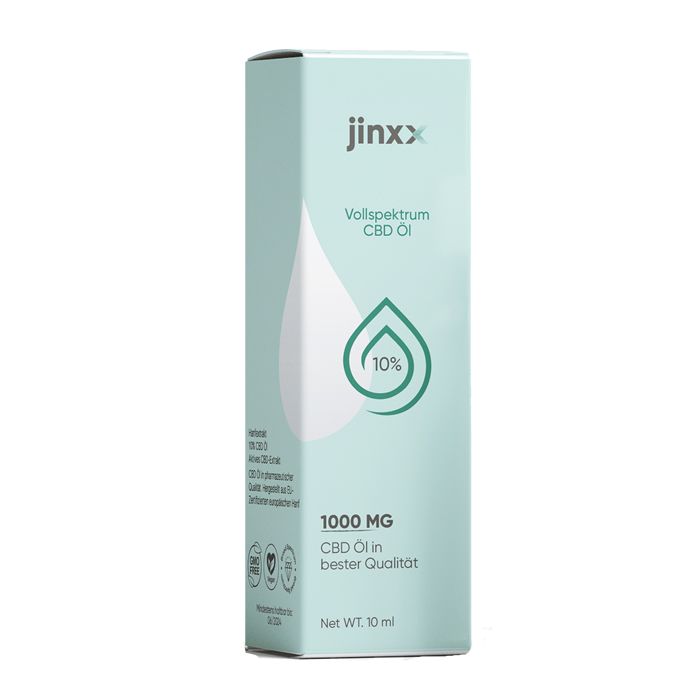 shopapotheke Jinxx - 10% Vollspektrum CBD Öl THC-frei