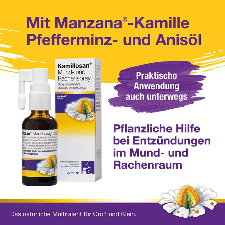 Shopapotheke Kamillosan® Mund- Und Rachenspray