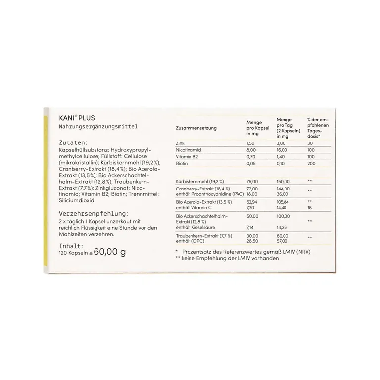 Shopapotheke Kani® Plus +