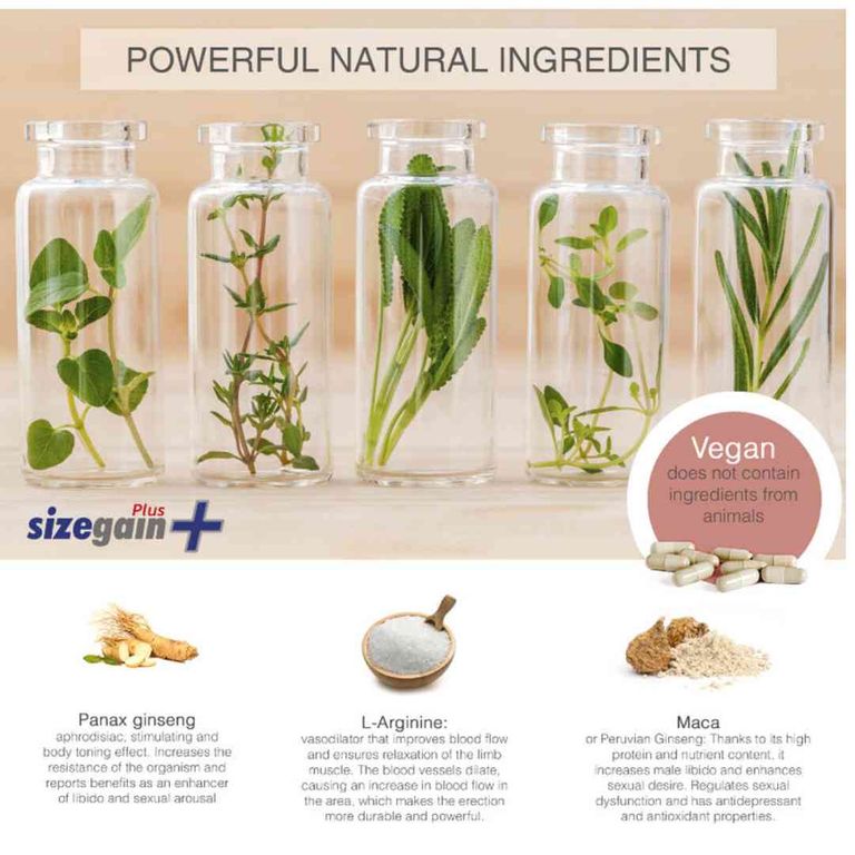 Shopapotheke Kapseln "SizeGain Plus"