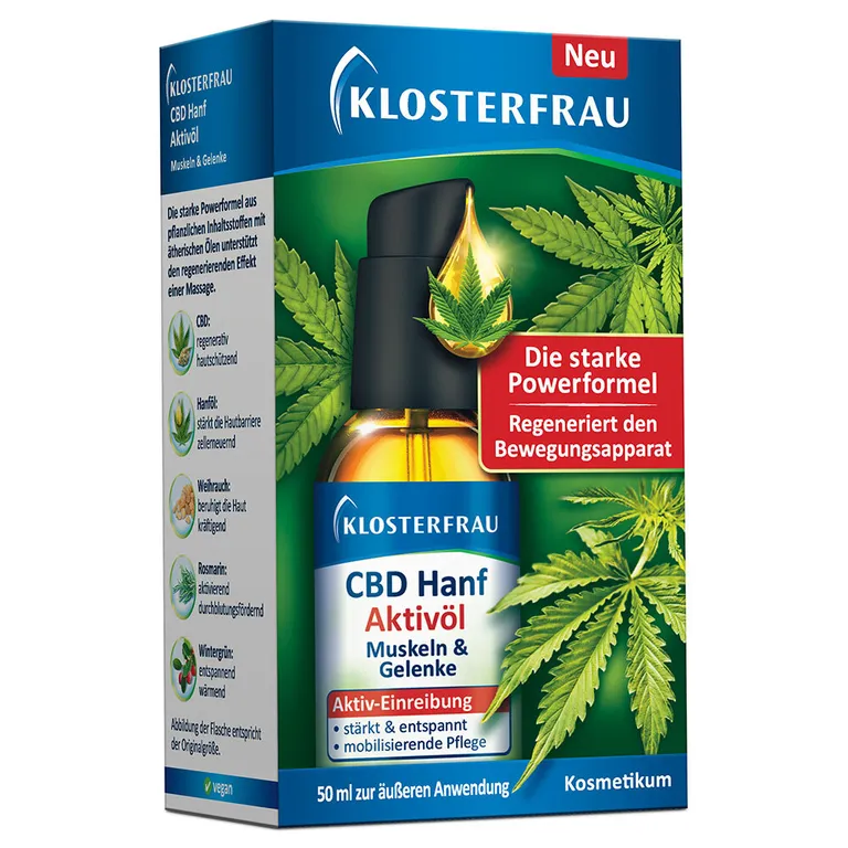 Shopapotheke KLOSTERFRAU CBD Hanf Aktivöl