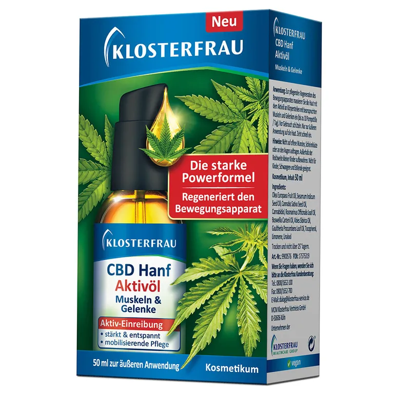 Shopapotheke KLOSTERFRAU CBD Hanf Aktivöl