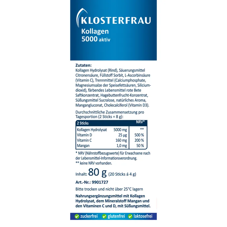 Shopapotheke KLOSTERFRAU Kollagen 5000 Aktiv