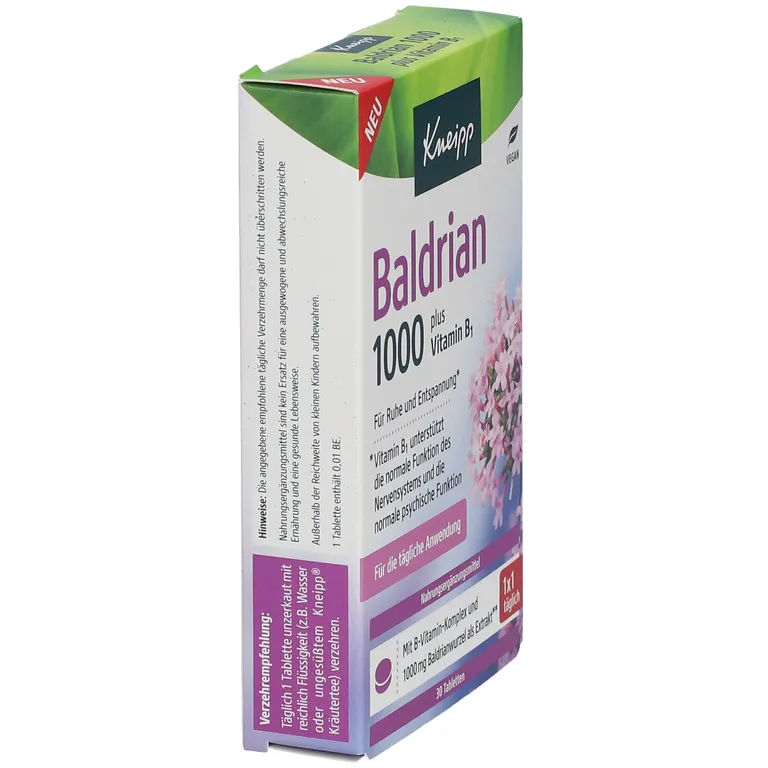 Shopapotheke Kneipp Baldrian 1000 Plus Vitamin B1