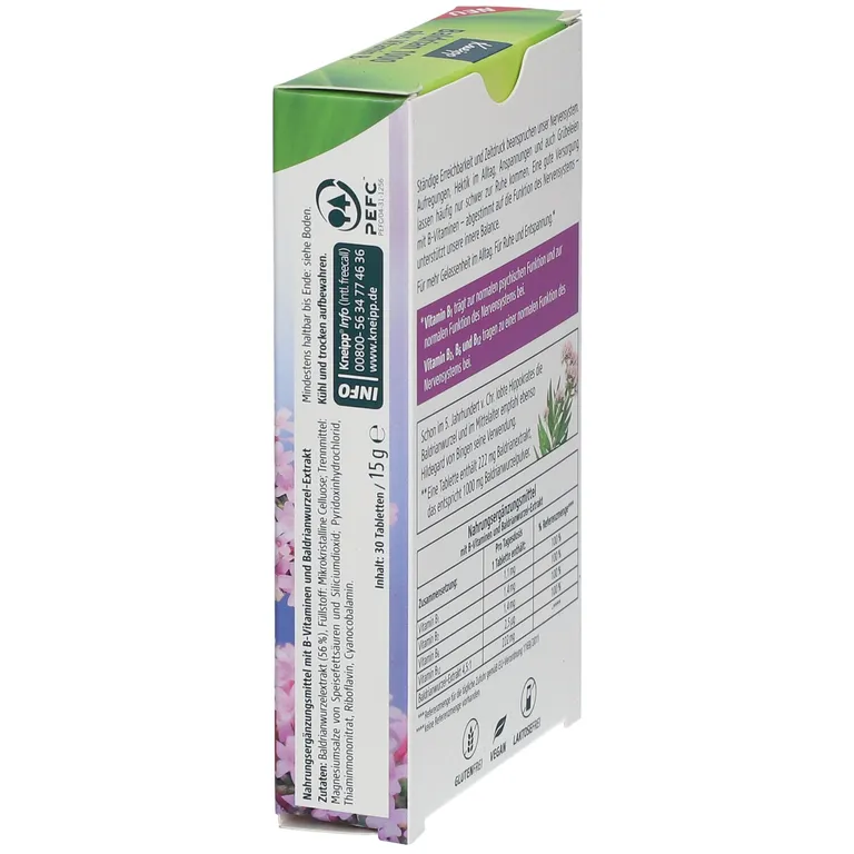 Shopapotheke Kneipp Baldrian 1000 Plus Vitamin B1