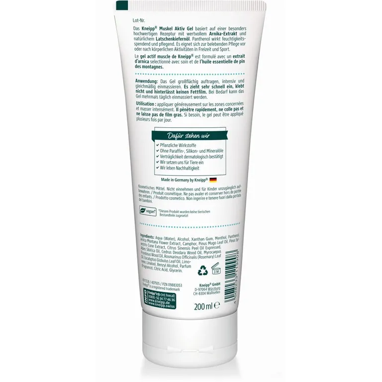Shopapotheke Kneipp® Muskel Aktiv Gel
