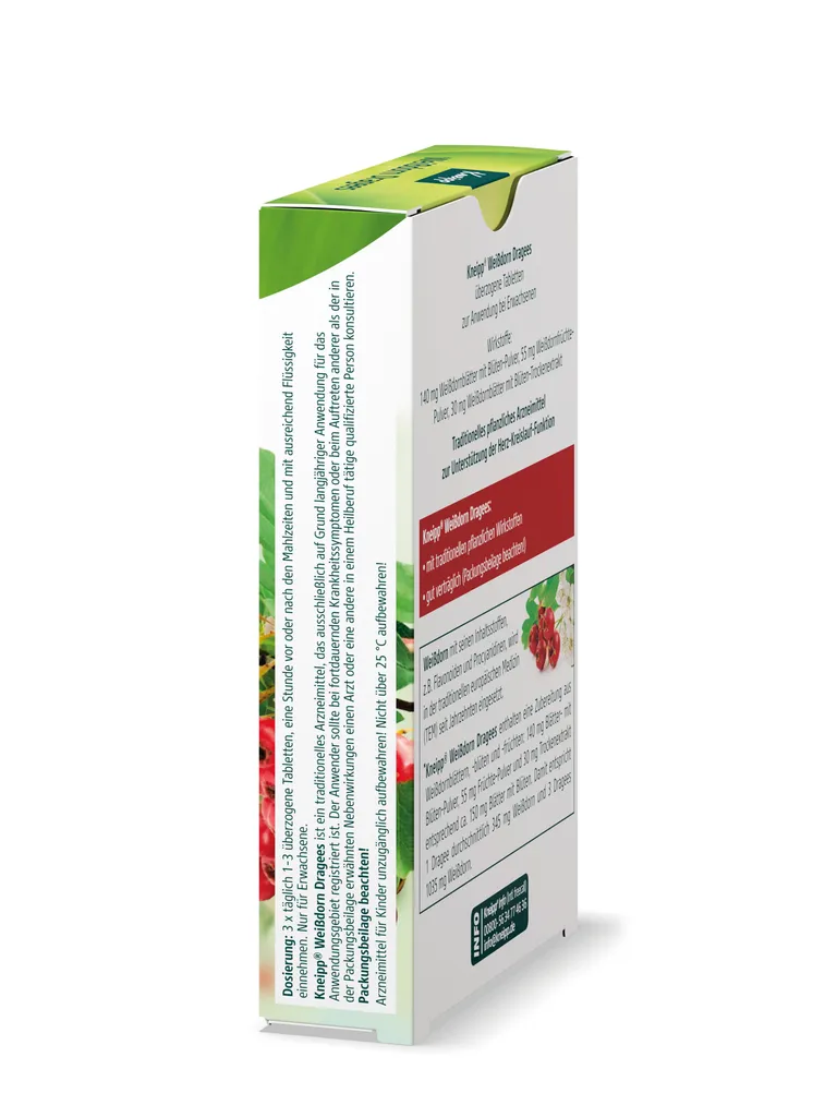Shopapotheke Kneipp® Weißdorn Dragees