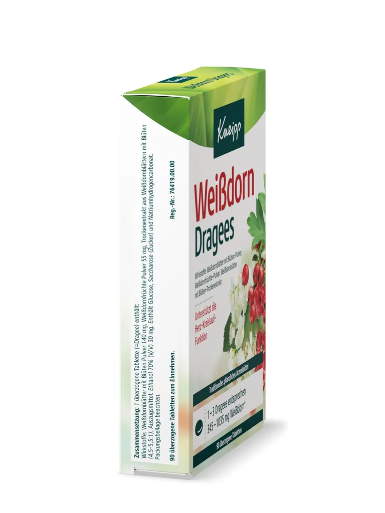 Shopapotheke Kneipp® Weißdorn Dragees
