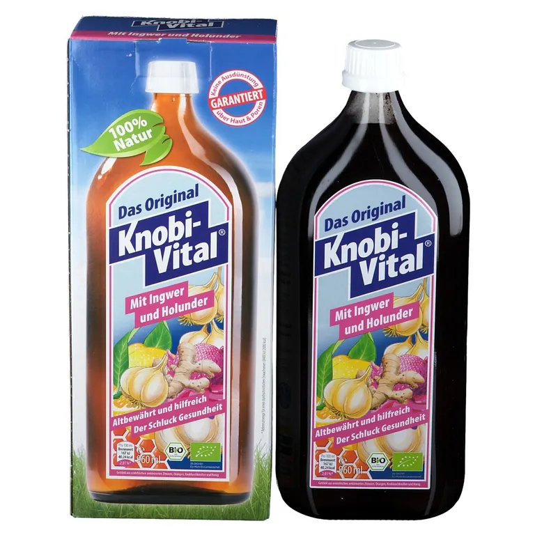 Shopapotheke KnobiVital® Mit Ingwer Und Holunder
