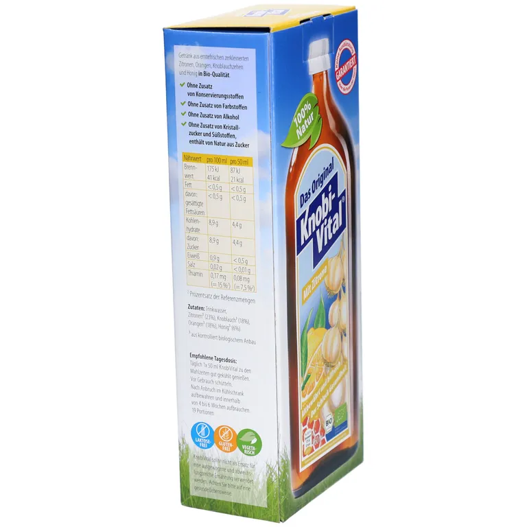 Shopapotheke KnobiVital® Mit Zitrone Bio