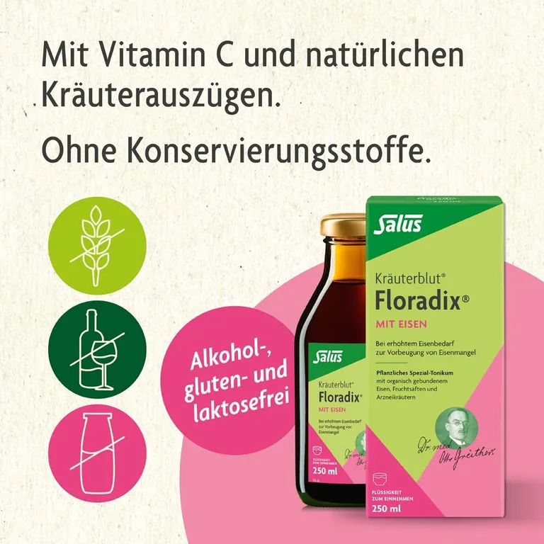 Shopapotheke Kräuterblut® Floradix® Mit Eisen