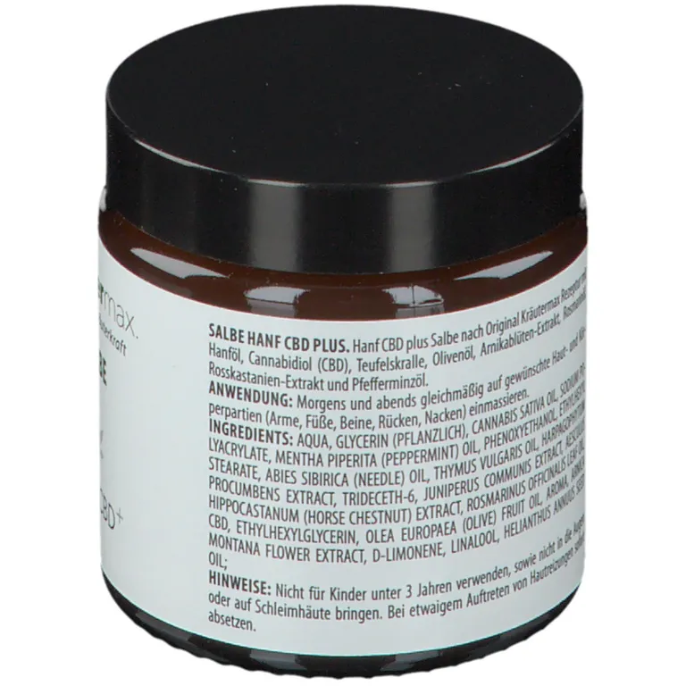Shopapotheke Kräutermax® Hanf CBD+ Salbe