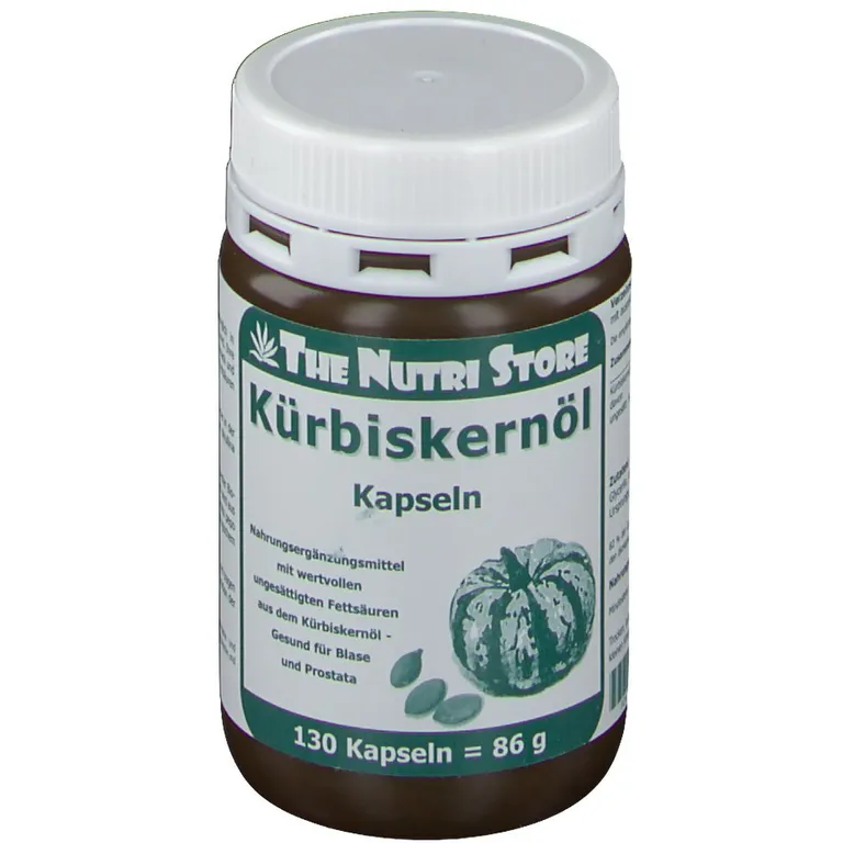 Shopapotheke Kürbiskernöl 500 Mg Kapseln